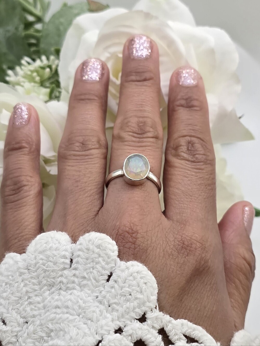 🥰 PRECIOUS OPAL RING - Picture 12 of 15